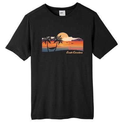 Vintage Columbia South Carolina Beach Tall Fusion ChromaSoft Performance T-Shirt