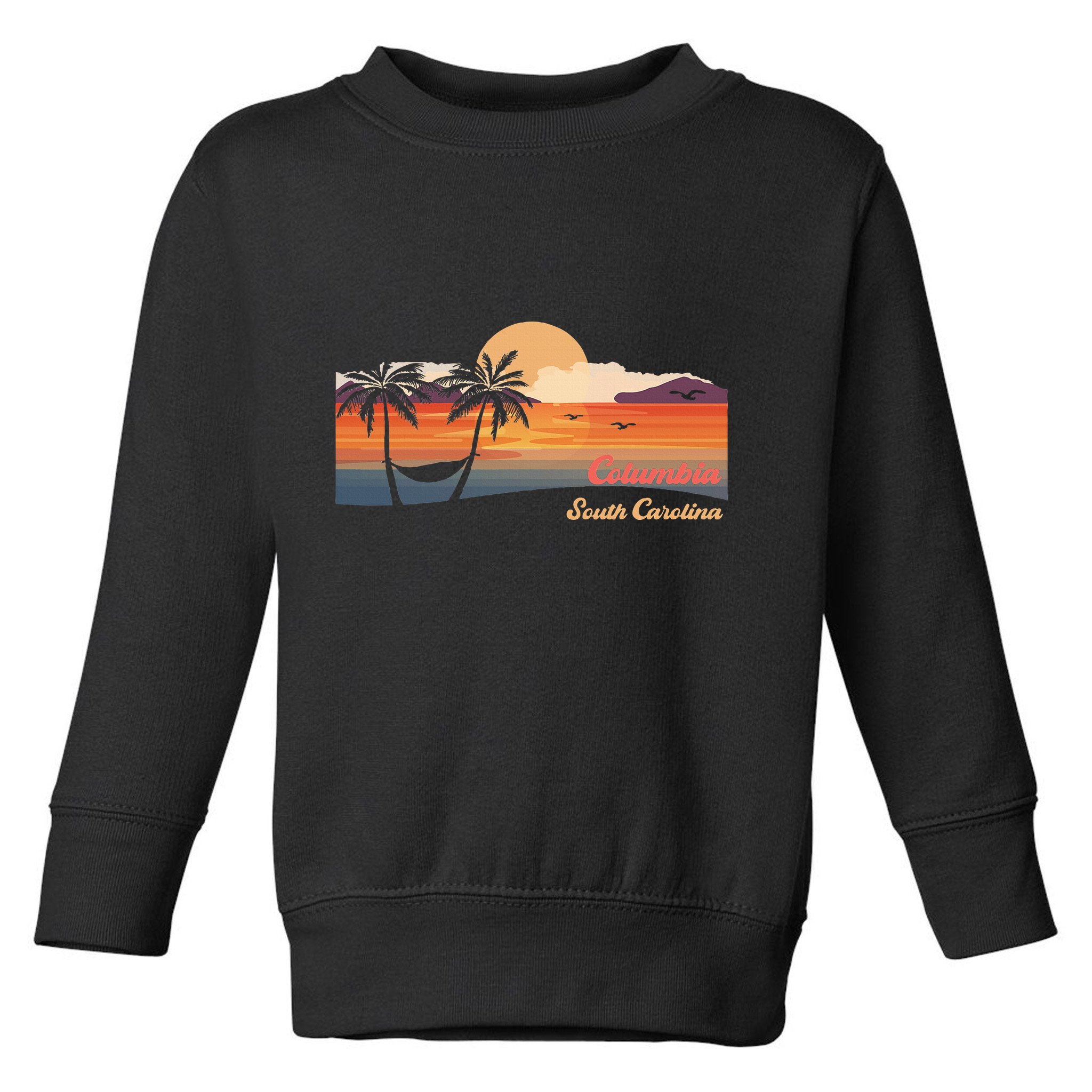 Vintage Columbia South Carolina Beach Toddler Sweatshirt