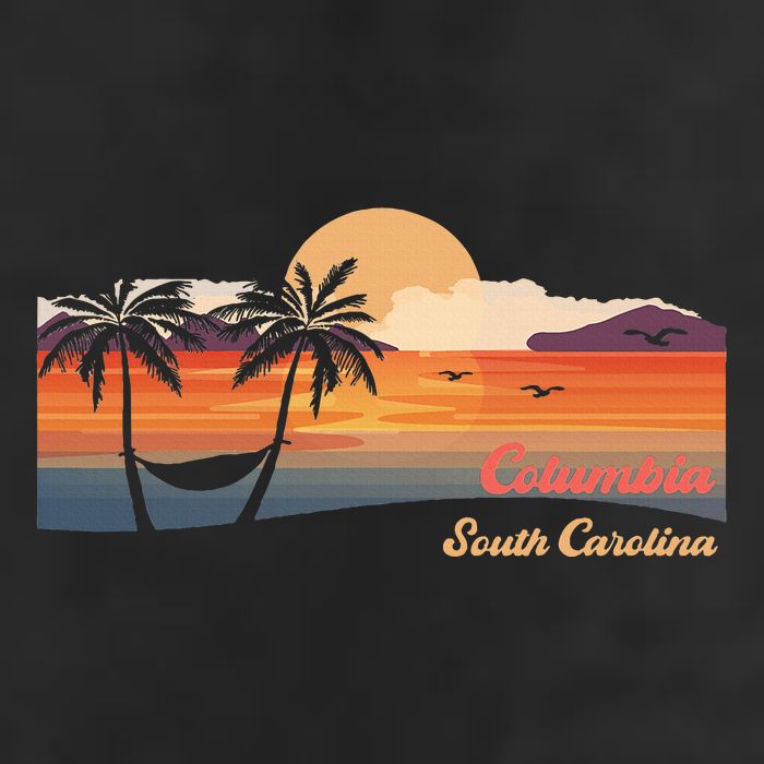 Vintage Columbia South Carolina Beach Hat