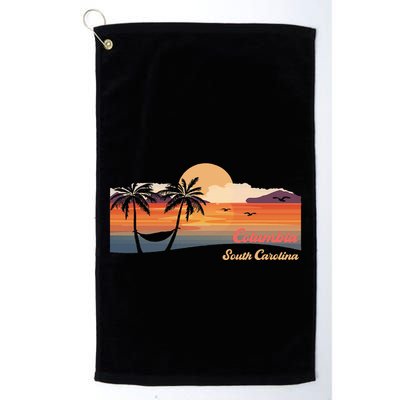 Vintage Columbia South Carolina Beach Golf Towel