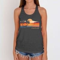 Vintage Columbia South Carolina Beach Women's Knotted Racerback Tank