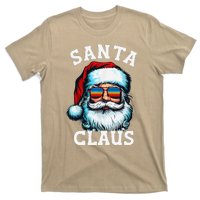 Vintage Christmas Santa Claus Face Glasses Old Xmas Matching T-Shirt