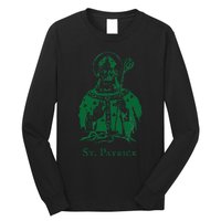 Vintage Catholic Saint Patrick's Day Awesome Costume Long Sleeve Shirt