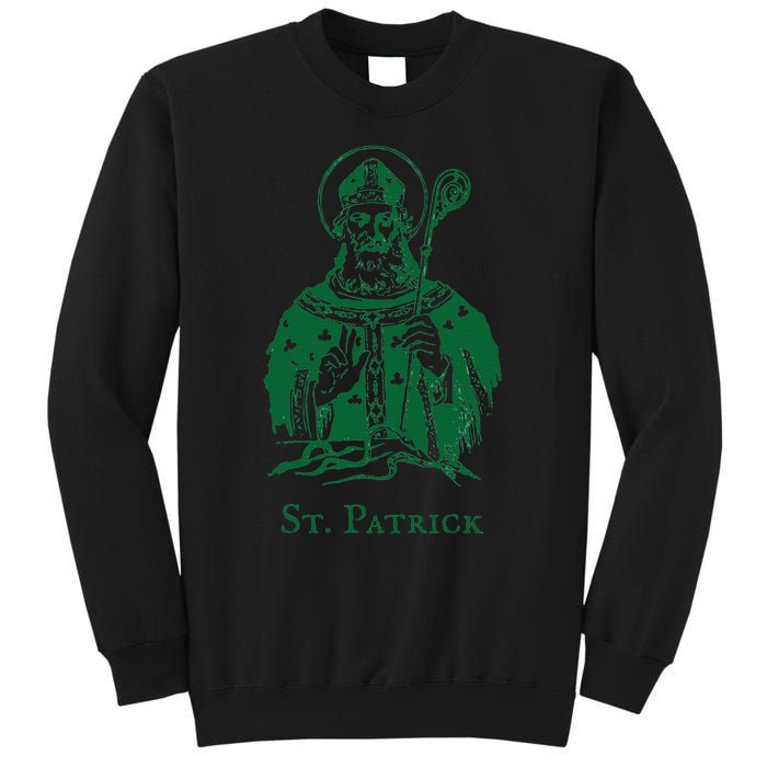 Vintage Catholic Saint Patrick's Day Awesome Costume Sweatshirt