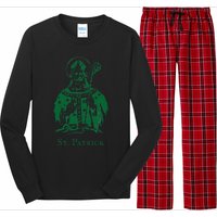 Vintage Catholic Saint Patrick's Day Awesome Costume Long Sleeve Pajama Set