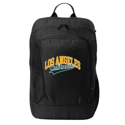Vintage Collegiate Style Los Angeles California City Backpack