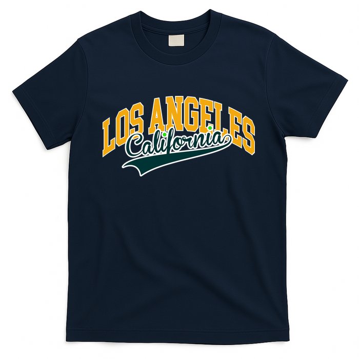 Vintage Collegiate Style Los Angeles California T-Shirt