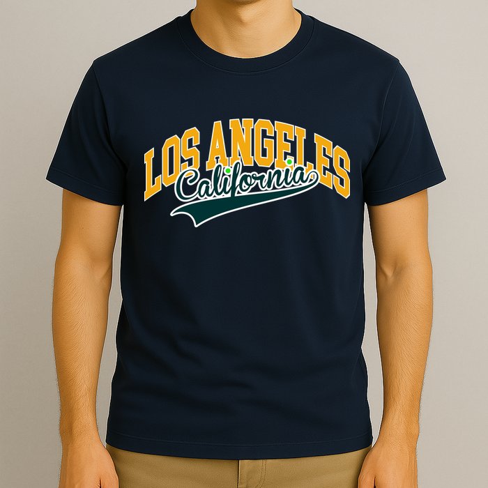 Vintage Collegiate Style Los Angeles California T-Shirt
