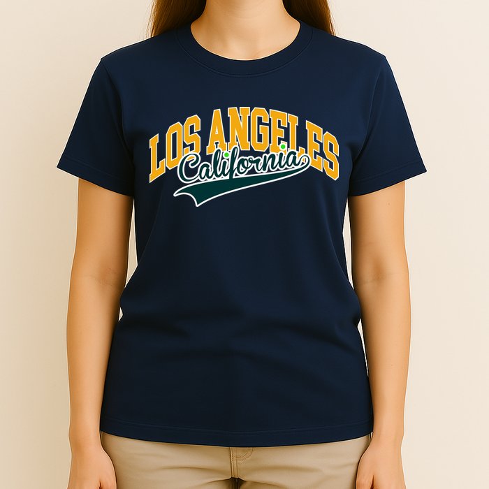 Vintage Collegiate Style Los Angeles California T-Shirt