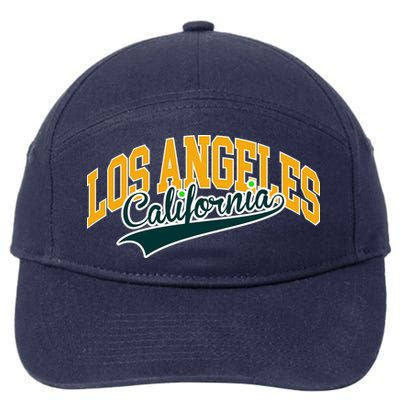 Vintage Collegiate Style Los Angeles California 7-Panel Snapback Hat