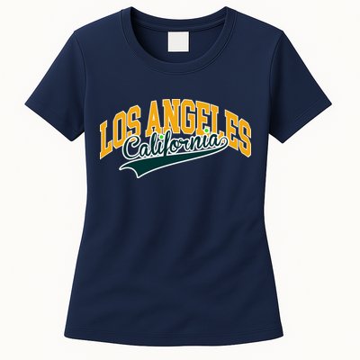 Vintage Collegiate Style Los Angeles California Womens T-Shirt