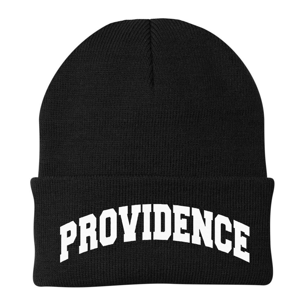 Varsity College Style Providence Rhode Island Beanie