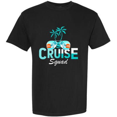 Vacation Cruise Squad Family Matching Cruise Trip Garment-Dyed Heavyweight T-Shirt