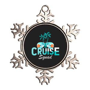 Vacation Cruise Squad Family Matching Cruise Trip Metallic Star Ornament