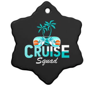 Vacation Cruise Squad Family Matching Cruise Trip Ceramic Star Ornament