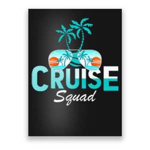 Vacation Cruise Squad Family Matching Cruise Trip Poster