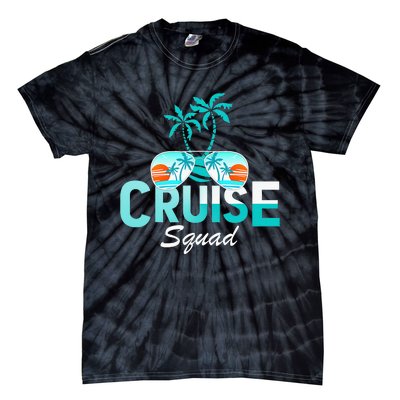 Vacation Cruise Squad Family Matching Cruise Trip Tie-Dye T-Shirt