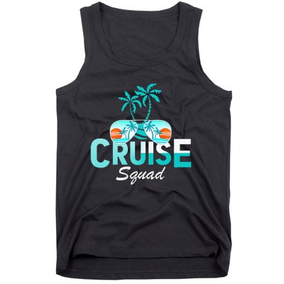 Vacation Cruise Squad Family Matching Cruise Trip Tank Top