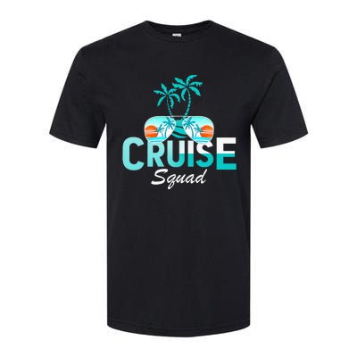 Vacation Cruise Squad Family Matching Cruise Trip Softstyle CVC T-Shirt