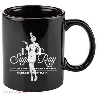Vintage Club Sugar Ray 11oz C Handle Ceramic Mug