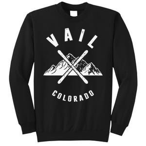 Vail Colorado Skiing Snowboarding Winter Ski Park Mountain Sweatshirt