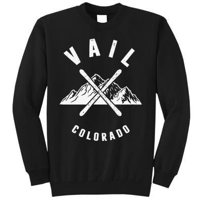 Vail Colorado Skiing Snowboarding Winter Ski Park Mountain Sweatshirt