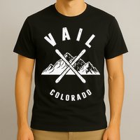 Vail Colorado Skiing Snowboarding Winter Ski Park Mountain T-Shirt