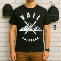 Vail Colorado Skiing Snowboarding Winter Ski Park Mountain T-Shirt