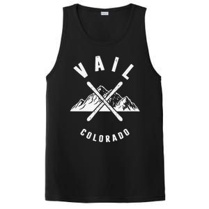 Vail Colorado Skiing Snowboarding Winter Ski Park Mountain PosiCharge Competitor Tank