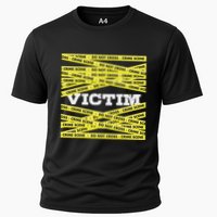 Victim Crime Scene Do No Cross True Crime Costume Cooling Performance Crew T-Shirt