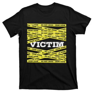 Victim Crime Scene Do No Cross True Crime Costume T-Shirt