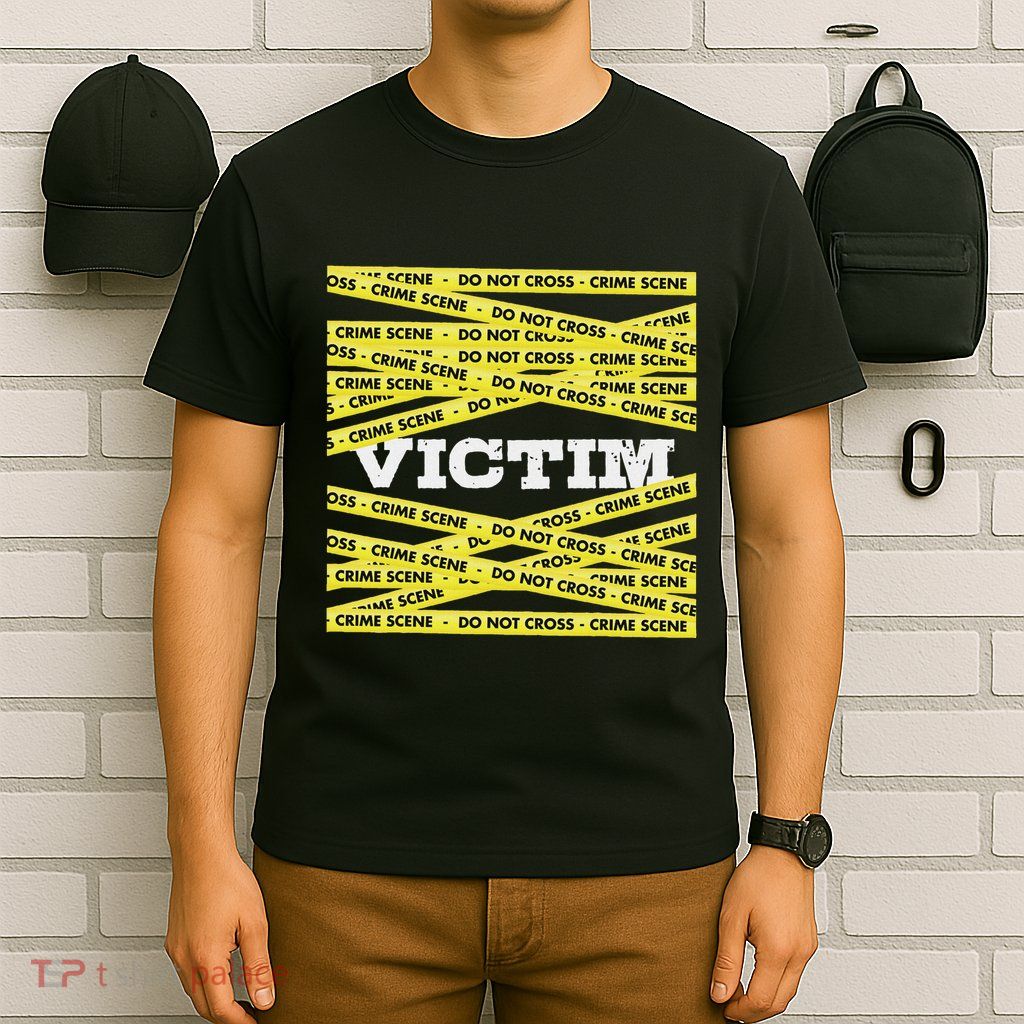 Victim Crime Scene Do No Cross True Crime Costume T-Shirt