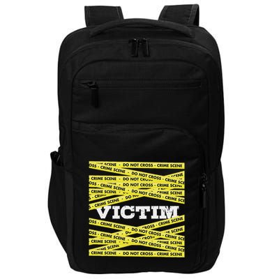 Victim Crime Scene Do No Cross True Crime Costume Impact Tech Backpack