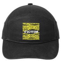 Victim Crime Scene Do No Cross True Crime Costume 7-Panel Snapback Hat