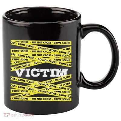 Victim Crime Scene Do No Cross True Crime Costume 11oz C Handle Ceramic Mug