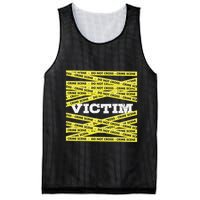 Victim Crime Scene Do No Cross True Crime Costume Mesh Reversible Basketball Jersey Tank