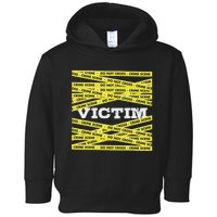 Victim Crime Scene Do No Cross True Crime Costume Toddler Hoodie