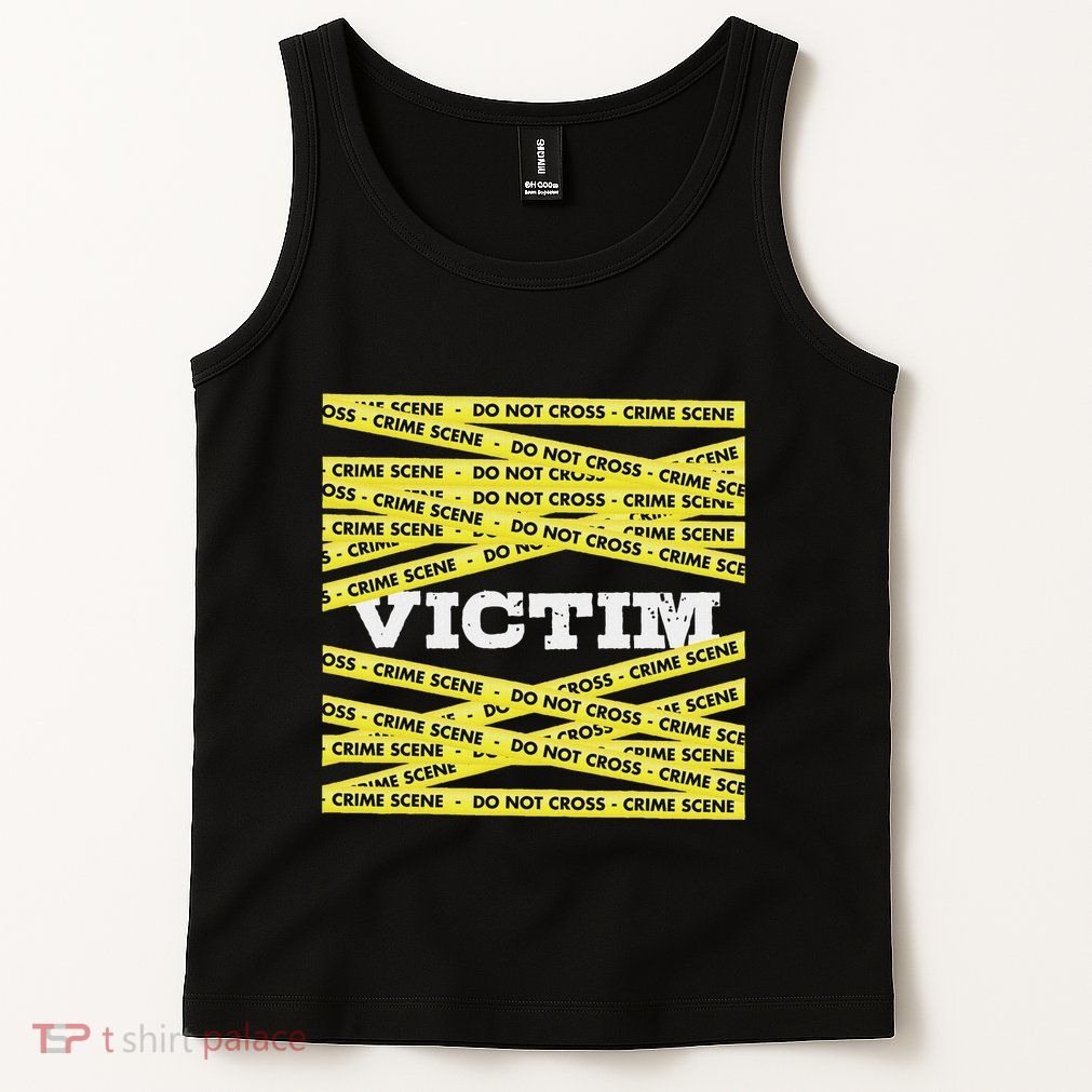 Victim Crime Scene Do No Cross True Crime Costume Tank Top