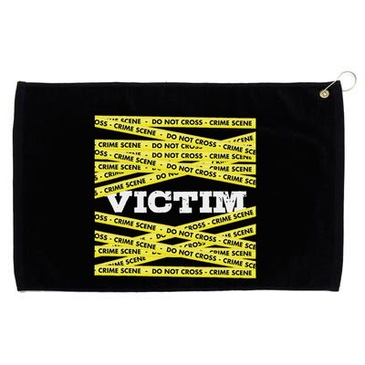 Victim Crime Scene Do No Cross True Crime Costume Grommeted Golf Towel