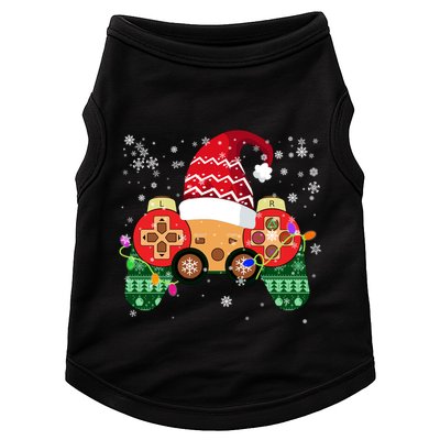 Videogame Controller Santa Hat Christmas Gaming Xmas Gamer Meaningful Gift Doggie Tank