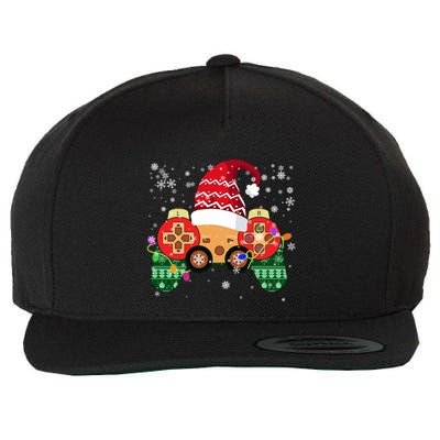 Videogame Controller Santa Hat Christmas Gaming Xmas Gamer Meaningful Gift Wool Snapback Cap