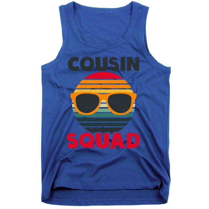 Vintage Cousin Squad Design Cousin Crew Meaningful Gift Tank Top