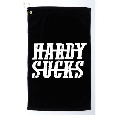 Vintage Cowboy Sucks Country Funny Golf Towel