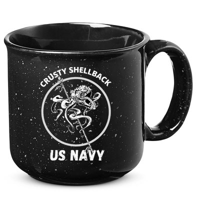 Vintage Crusty Shellback 15oz Campfire Ceramic Mug