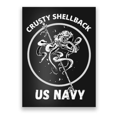 Vintage Crusty Shellback Poster
