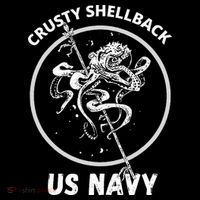 Vintage Crusty Shellback Baby Bodysuit