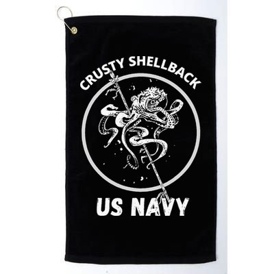 Vintage Crusty Shellback Golf Towel