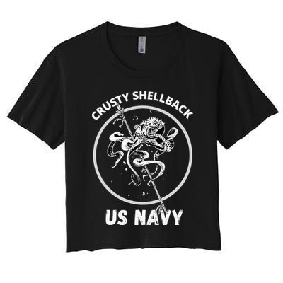 Vintage Crusty Shellback Crop Top