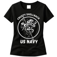 Vintage Crusty Shellback Womens T-Shirt