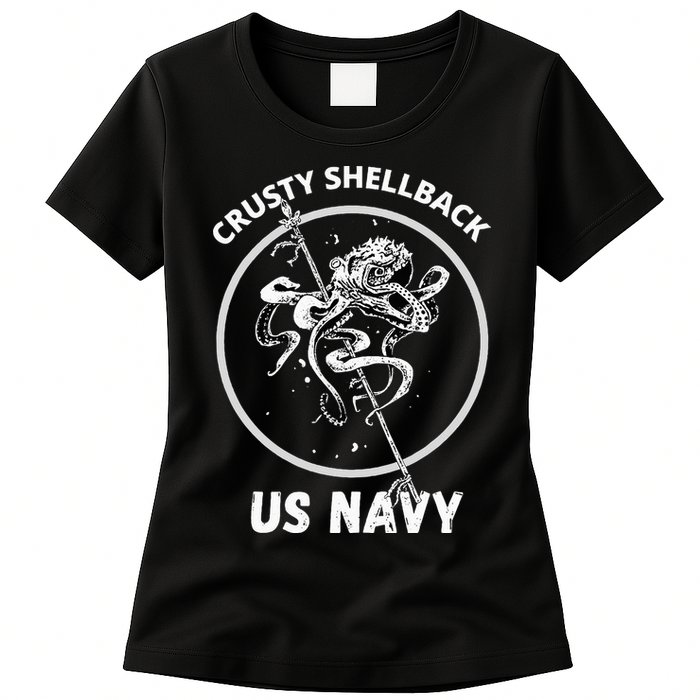 Vintage Crusty Shellback Womens T-Shirt